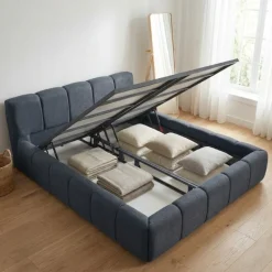 Boxspring met Opbergruimte - Palermo Deluxe - Navy