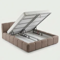 Boxspring met Opbergruimte - Palermo Deluxe - Taupe