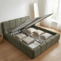 Boxspring met Opbergruimte - Palermo Deluxe - Groen