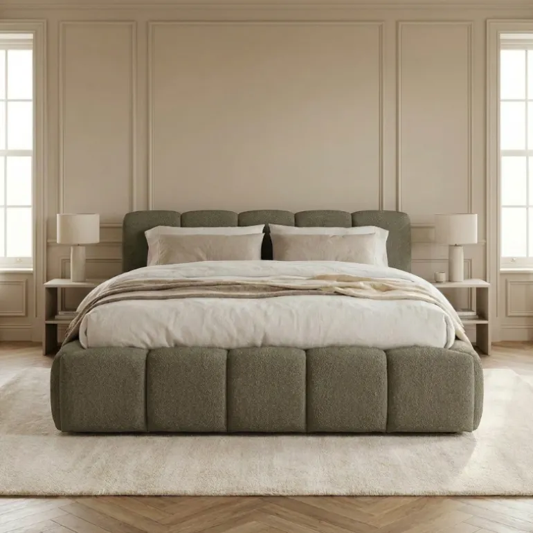 Boxspring met Opbergruimte - Palermo Deluxe - Groen
