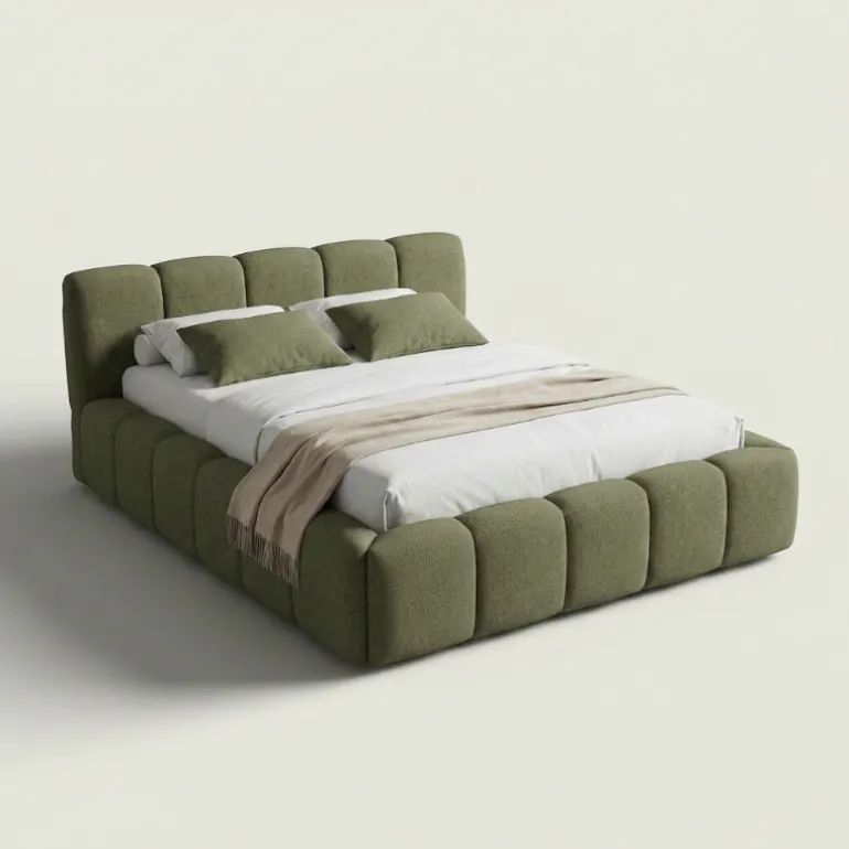 Boxspring met Opbergruimte - Palermo Deluxe - Groen