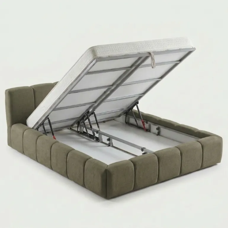 Boxspring met Opbergruimte - Palermo Deluxe - Groen