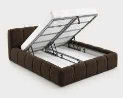 Boxspring met Opbergruimte - Palermo - Bruin