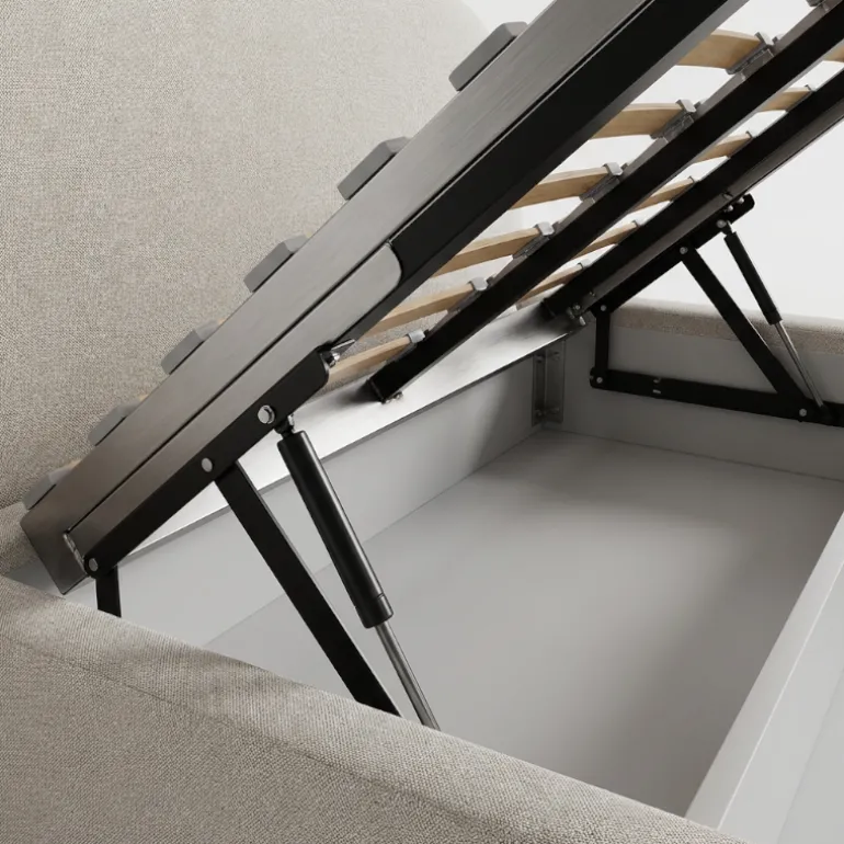Boxspring met Opbergruimte Signature - Off-White