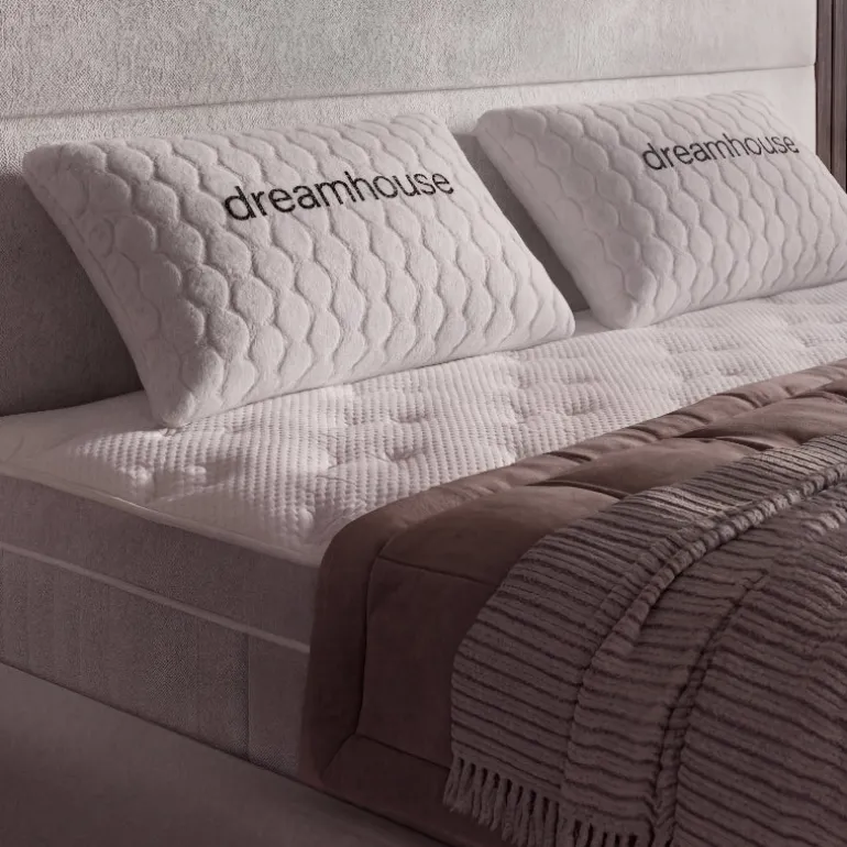 Boxspring met Opbergruimte Vento - Beige