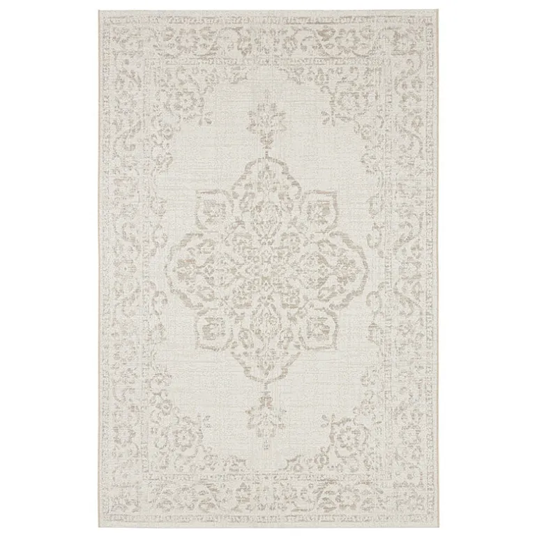 Buitenkleed Ornament - Beige