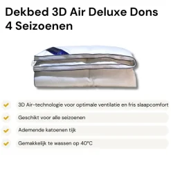 Dekbed 3D Air Deluxe Dons - 4 Seizoenen