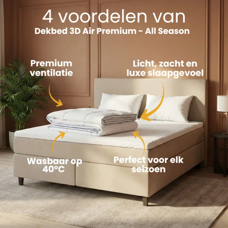 Dekbed 3D Air Premium - All Season