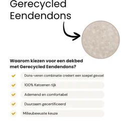 Dekbed Dons - 50% Eendendons - All Season