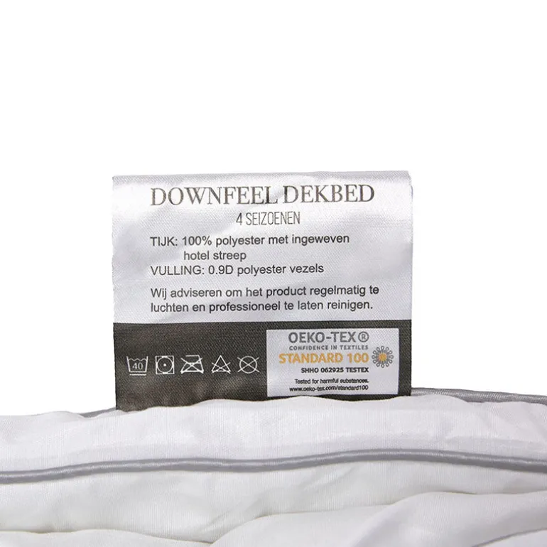 Dekbed - Hotel Stripe Micro Dons - 4 Seizoenen