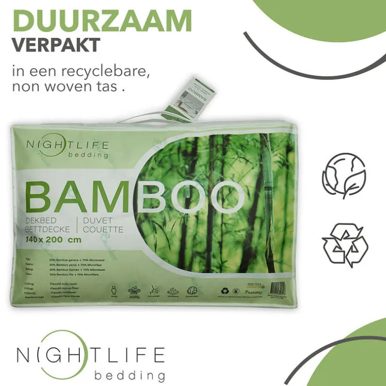 Dekbed Natural Bamboe - All Season