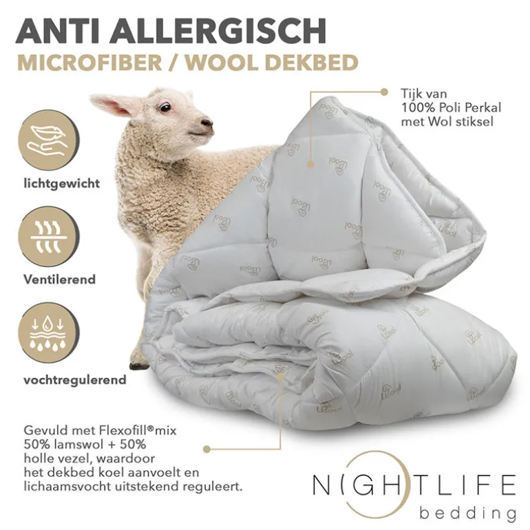 Dekbed Natural Wol - All Season