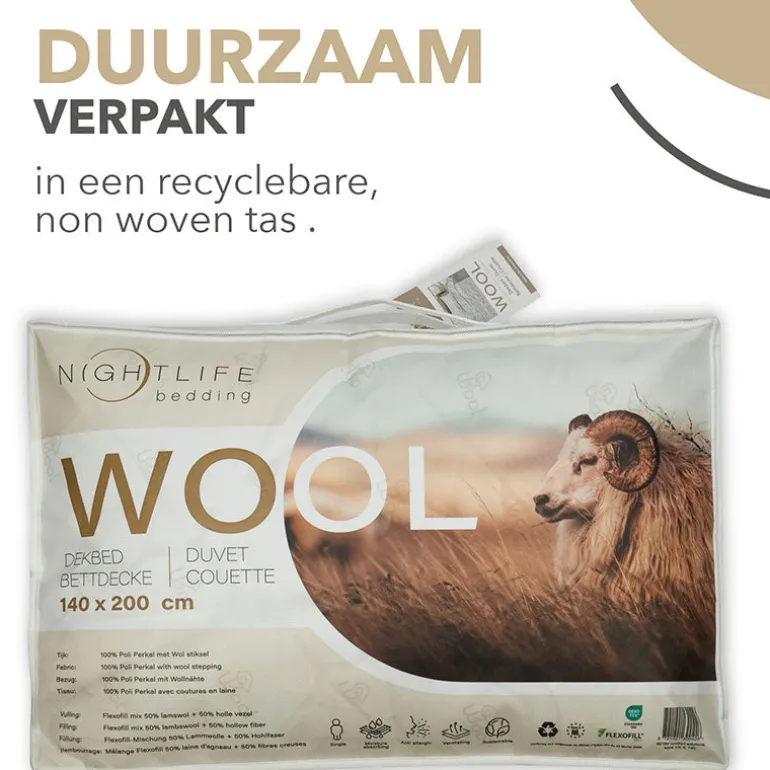Dekbed Natural Wol - All Season
