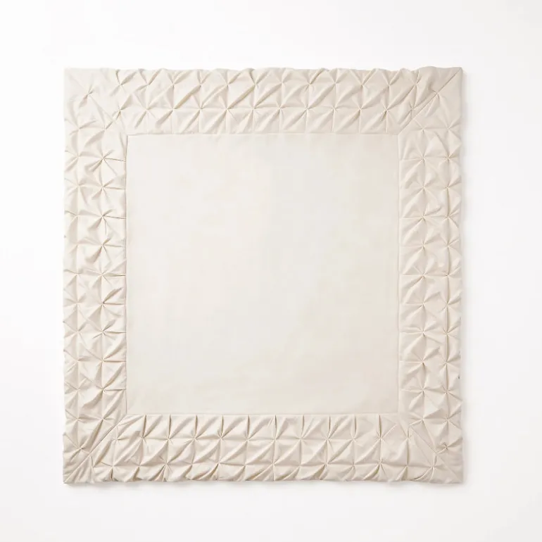 Dekbedovertrek Border Pintuck - Beige