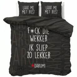 Dekbedovertrek #DARUM! F*ck die wekker!