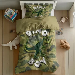 Dekbedovertrek Dino Army