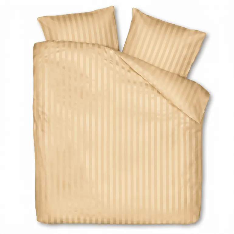 Dekbedovertrek Hotel Stripe - Taupe