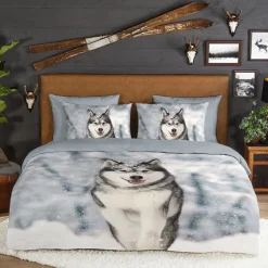 Dekbedovertrek Katoen-Flanel - Husky