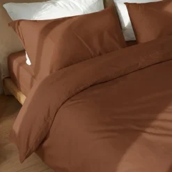 Dekbedovertrek Katoen-Percale - Terra