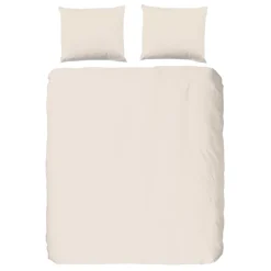 Dekbedovertrek Katoen-Percale - Zand