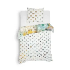 Dekbedovertrek Katoen-Satijn - Double Face - Andy