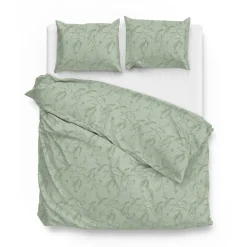Dekbedovertrek Katoen-Satijn - Fiora di Satinado - Foam Green