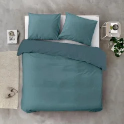Dekbedovertrek Katoen - Sleep Softly - Groen