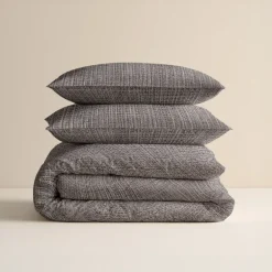Dekbedovertrek Katoen - Vintage Bruin/Taupe