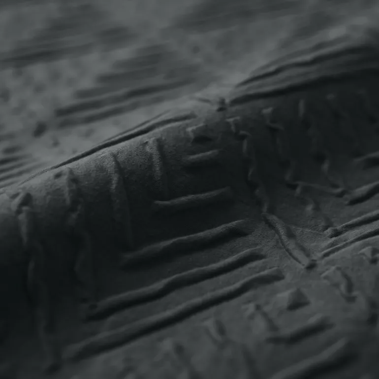 Dekbedovertrek Modern Geo 3D - Antraciet