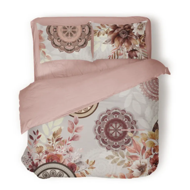 Dekbedovertrek Percale-Katoen - Autumn Blend