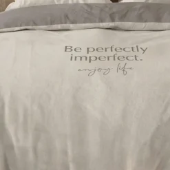 Dekbedovertrek Percale-Katoen - Perfectly Imperfect