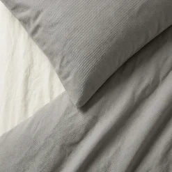 Dekbedovertrek Percale-Katoen - Stonewash Grey