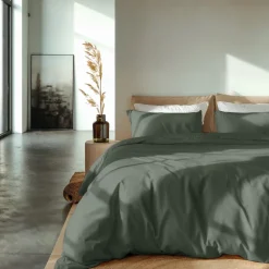 Dekbedovertrek Percale-Katoen - Zwart