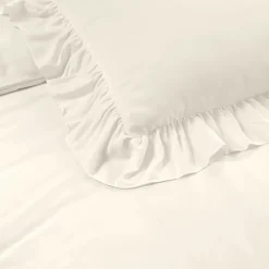Dekbedovertrek Ruffles - Creme