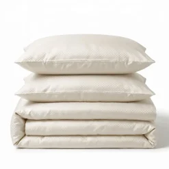 Dekbedovertrek Satin Point - Creme