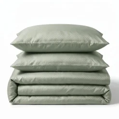 Dekbedovertrek Satin Point - Groen