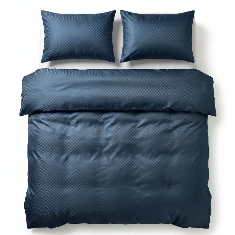 Dekbedovertrek Satin Point - Navy