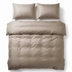 Dekbedovertrek Satin Point - Taupe