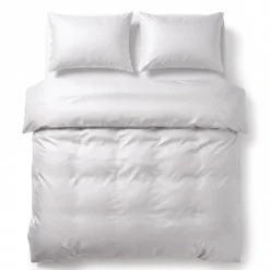 Dekbedovertrek Satin Point - Wit