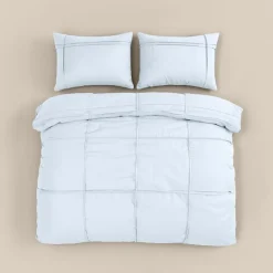 Dekbedovertrek Washed Tufted - Wit