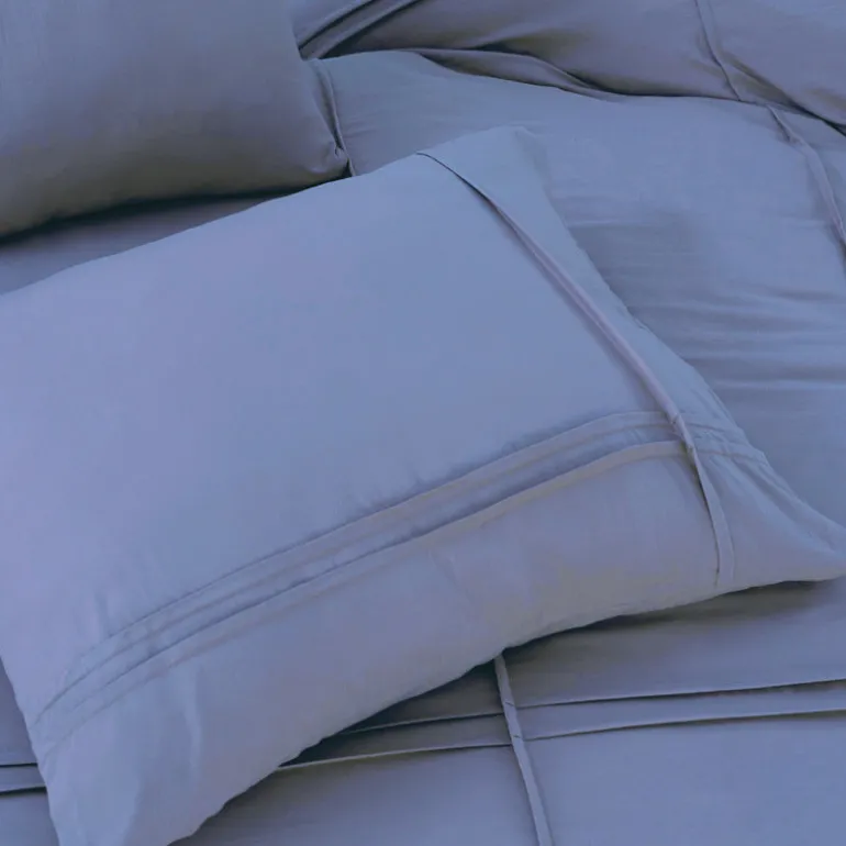 Dekbedovertrek Washed Tufted - Blauw