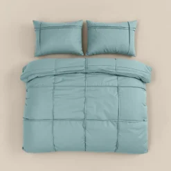 Dekbedovertrek Washed Tufted - Groen