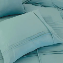 Dekbedovertrek Washed Tufted - Groen