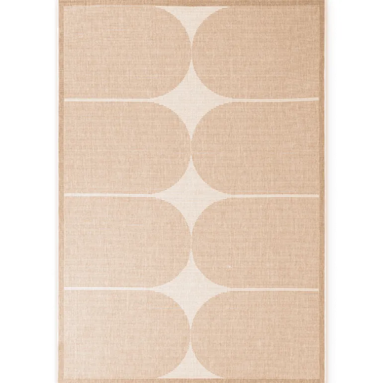 Dubbelzijdig Buitenkleed Bowen - Creme / Beige