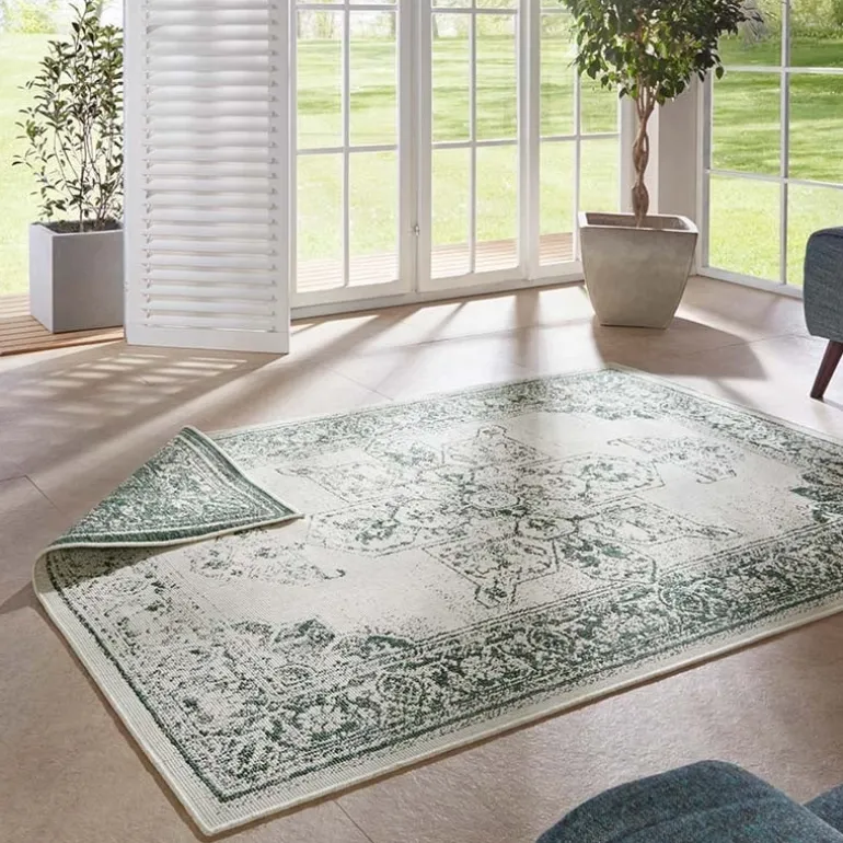 Dubbelzijdig Buitenkleed Borbon - Groen