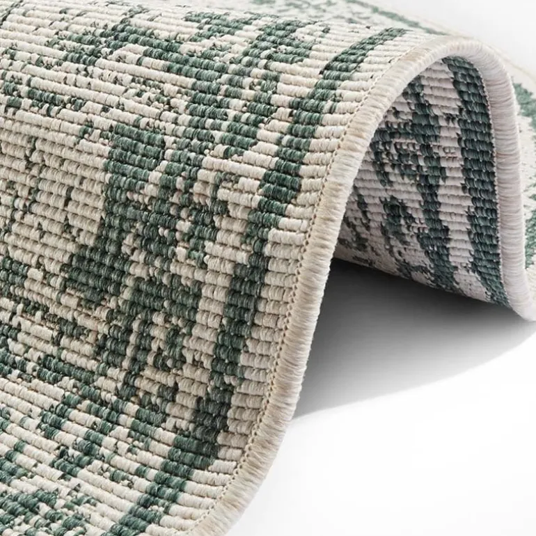Dubbelzijdig Buitenkleed Borbon Rond - Groen