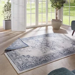 Dubbelzijdig Buitenkleed Borbon - Blauw