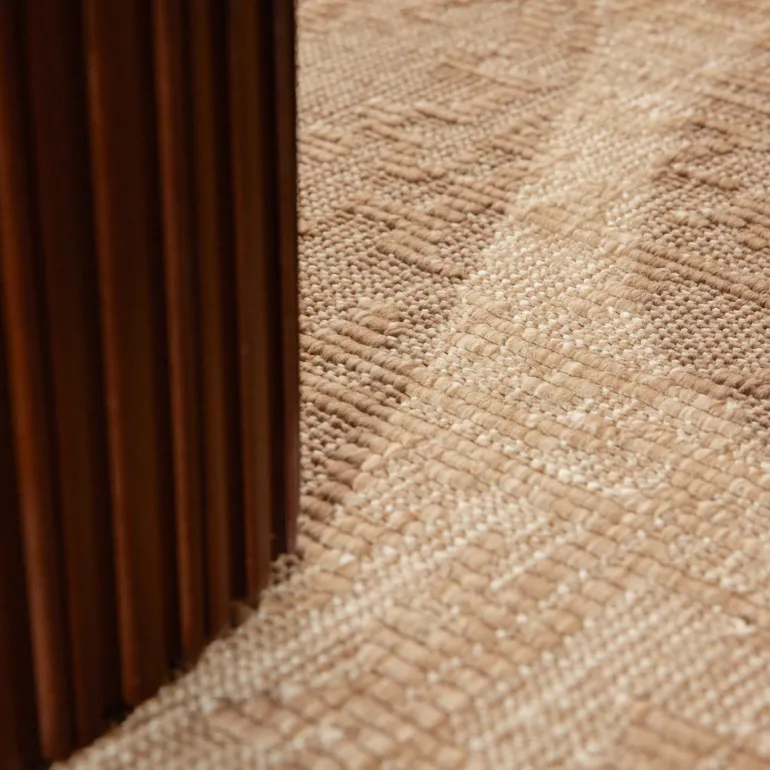 Dubbelzijdig Buitenkleed Kona - Beige/Wit