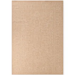 Dubbelzijdig Buitenkleed Kona - Beige/Wit