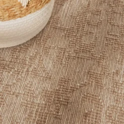 Dubbelzijdig Buitenkleed Kona - Beige/Wit